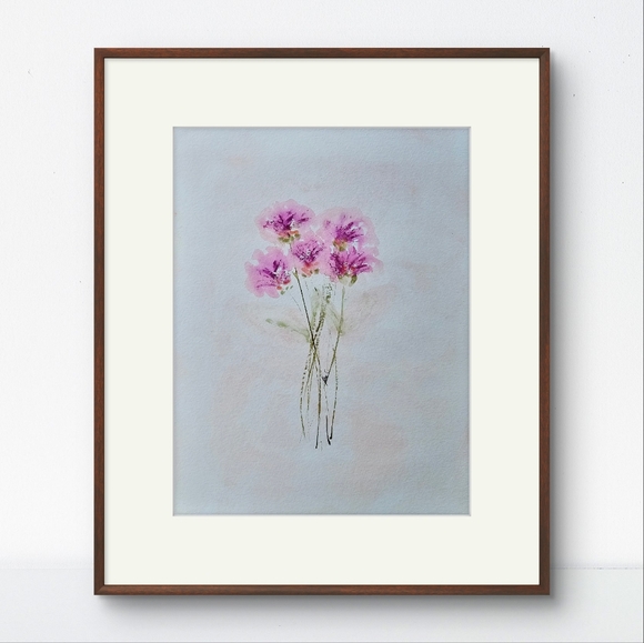 Wathercolor Florar painting - Picture 6 of 6